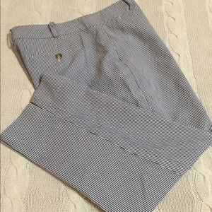 Talbot’s Seersucker capri’s